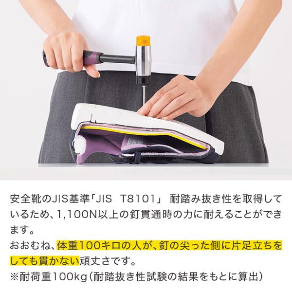 SONAENO 踏み抜き防止快適歩行インソール (送料無料) 防災グッズ ソナエノ 防災 震災 災害 防災シューズ ガラス 釘 けが予防 安全靴 災害対策グッズ 備え 避難所 | PROIDEA | 07