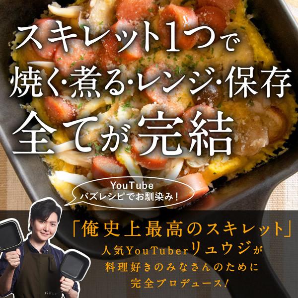 リュウジの万能スキレット レンジを使える レシピブック付き リュウジの万能スキレット リュウジ監修レシピブック付 (送料無料