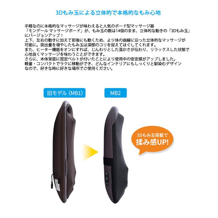 mondiale 管理医療機器 モンデール マッサージボード MB2 選べるおまけ