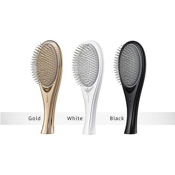 【おまけ付き】WAVEWAVE EMS ブラシエアー (送料無料) ブラッシュエアー クッションブラシ EMS ヘアブラシ 光エステ クシ くし ブラッシング 頭皮ケア マッサージ 静電気 Brush air マイクロカレント 赤色LED マイナスイオン WAVEWAVE 選べるおまけ付き WAVEWAVE EMS ブラシエアー (送料無料