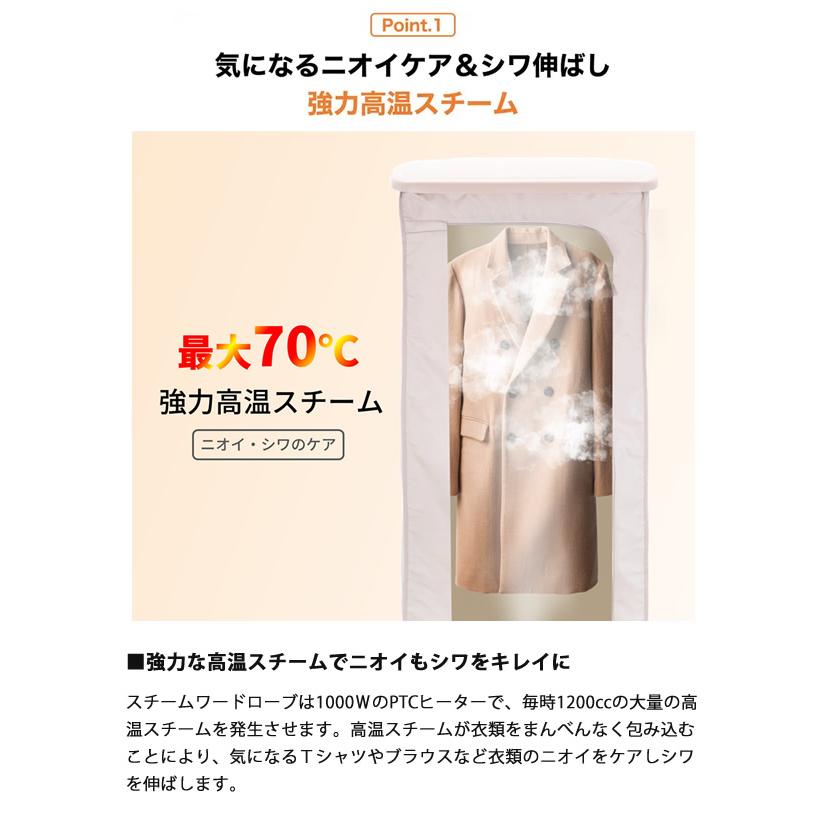 【未使用品】RELICIAスチームワードローブRLC-STW10 スチームワードローブ Relicia レリシア (送料無料) スチーム