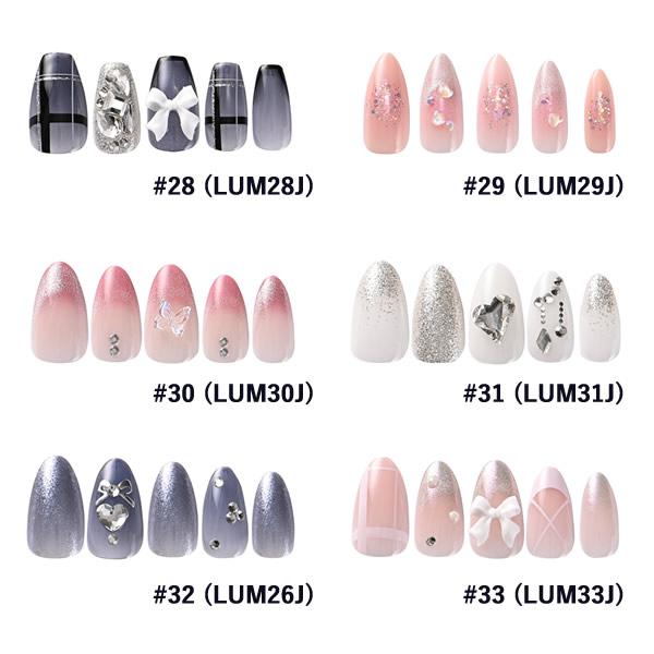 KISS NEW YORK ルミナス (メール便送料無料) キスニューヨーク 人気 ネイル ネイルチップ セルフネイル LUMINOUS コフィンシェイプ アーモンドシェイプ 3D | KISS NEW YORK | 02