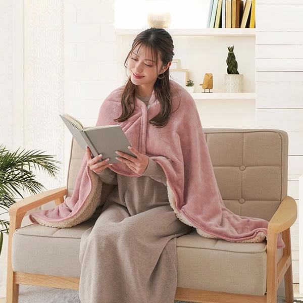 HOTαアルミ入り腰巻きブランケット (送料無料) ブランケット ひざかけ