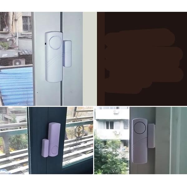 防犯ドア窓アラーム 3か月保証付き (メール便送料無料) 防犯ブザー ドアアラーム セキュリティ 防犯 取付簡単 両面テープ 貼るだけ チャイム 窓 ドア | ブランド登録なし | 05