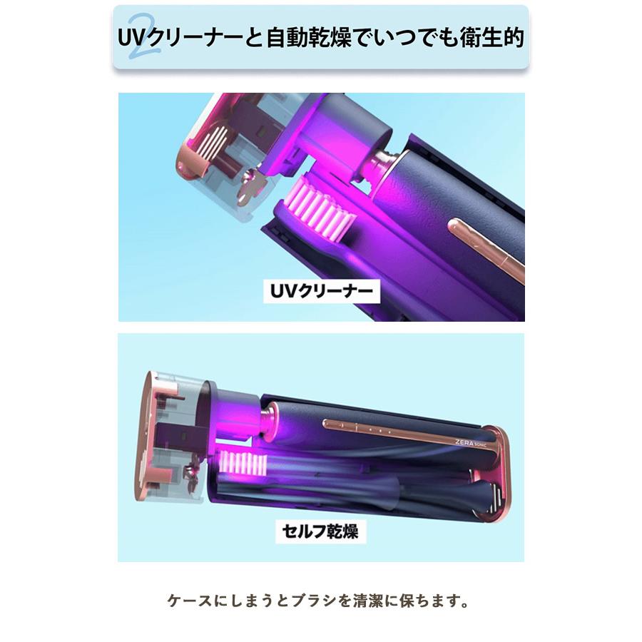 ゼラソニック ZERA SONIC (送料無料) 電動歯ブラシ 歯間ブラシ 歯垢