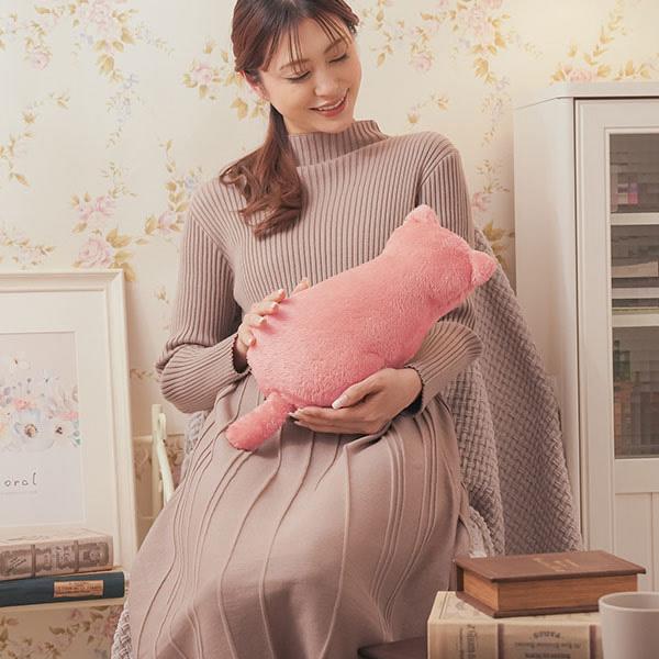 ふわふわにゃんこ湯たんぽ (送料無料) ゆたんぽ 湯たんぽ エコ湯たんぽ 節電 エコ ぬいぐるみ 猫 ネコ 可愛い コンパクト 自宅 オフィス アウトドア プレゼント | ブランド登録なし | 07