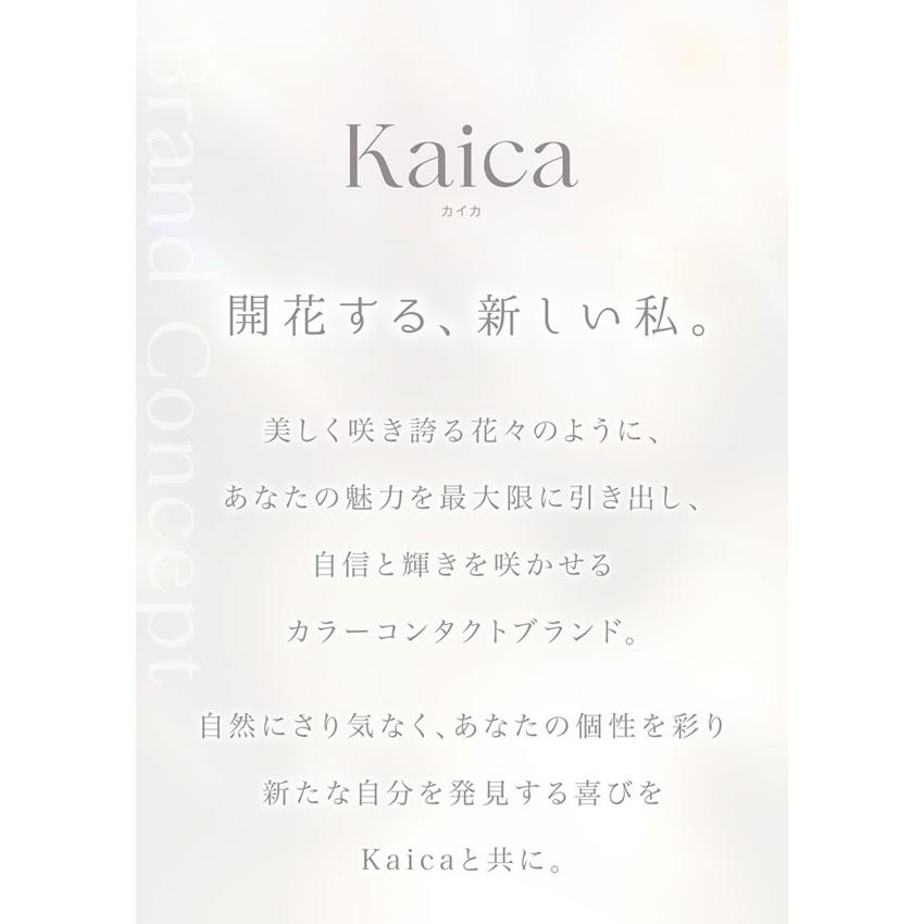 2箱購入で1箱プレゼント！ Kaica カイカ 1箱10枚×3箱セット (メール便送料無料) カラコン 沢尻エリカ 14.2mm ワンデー 1day 度なし 度あり カラーコンタクト | ブランド登録なし | 14