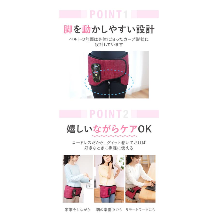 芦屋美整体　骨盤リセットエアーベルト 芦屋美整体 骨盤エアーリセットベルト 通販 - ディノス