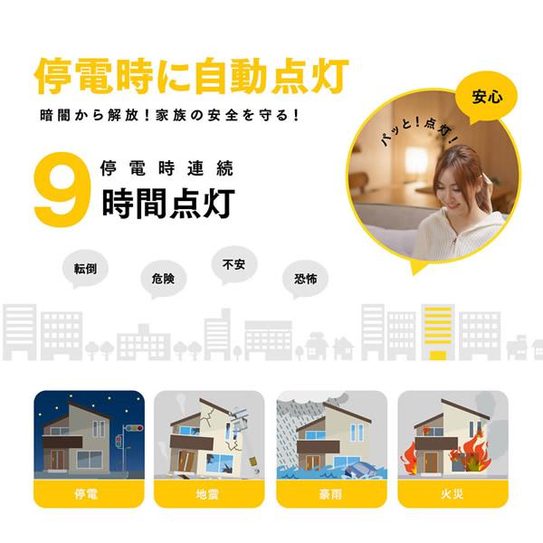 リモコン操作防災LED電球 2個セット FF-01A (送料無料) LED 電球 停電 災害 防災 ランタン リモコン 簡易懐中電灯 省エネ タイマー設定 | ブランド登録なし | 01