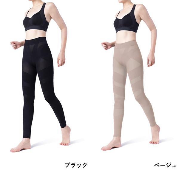 24H健康くびれ筋どんどん動けるエアリースパッツ 同色2枚組 (メール便