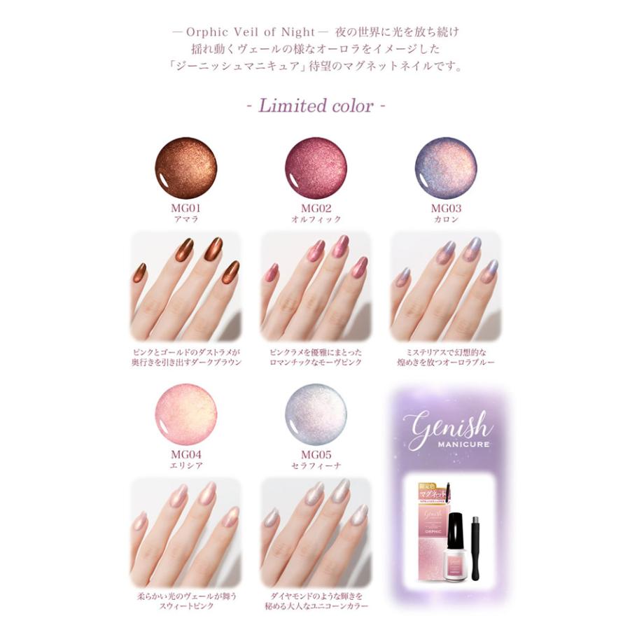 Genish Manicure ジーニッシュマニキュア (マグネット) 8ml (メール便