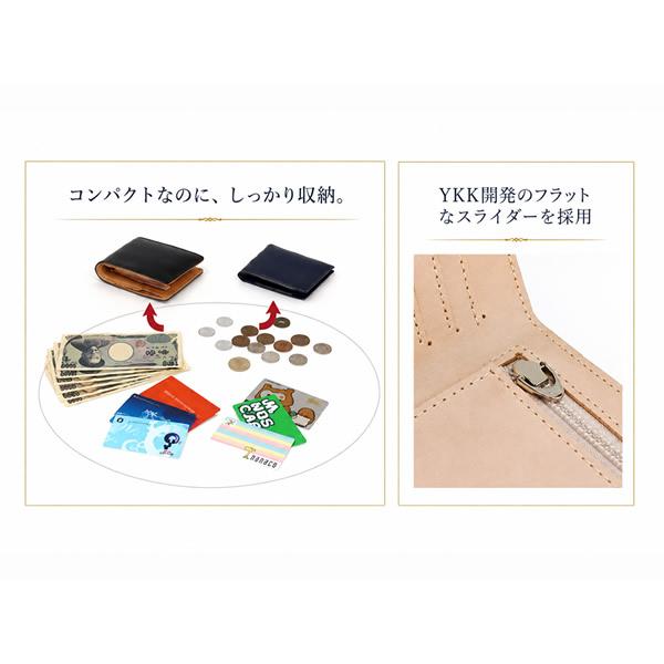 FRUH フリュー BICOLOR バイカラー スマートウォレット GL049 オリジナルキーチェーン付 (送料無料) 財布 二つ折り 日本製 薄型 極薄 | FRUH | 02