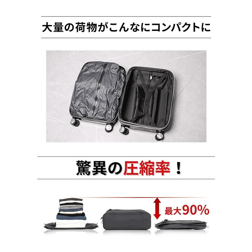 ポンプ内蔵電動圧縮バッグ Qubo キューボ Mサイズ (送料無料) 電動