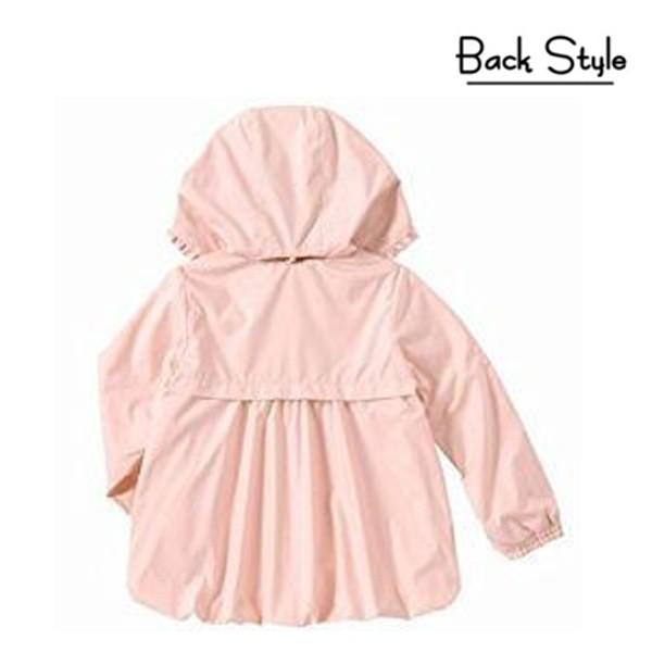 ミキハウス【MIKIHOUSE】裾フリル付きガーリージャンパー（100cm・110cm）定価￥14500+税→￥8700+税の画像