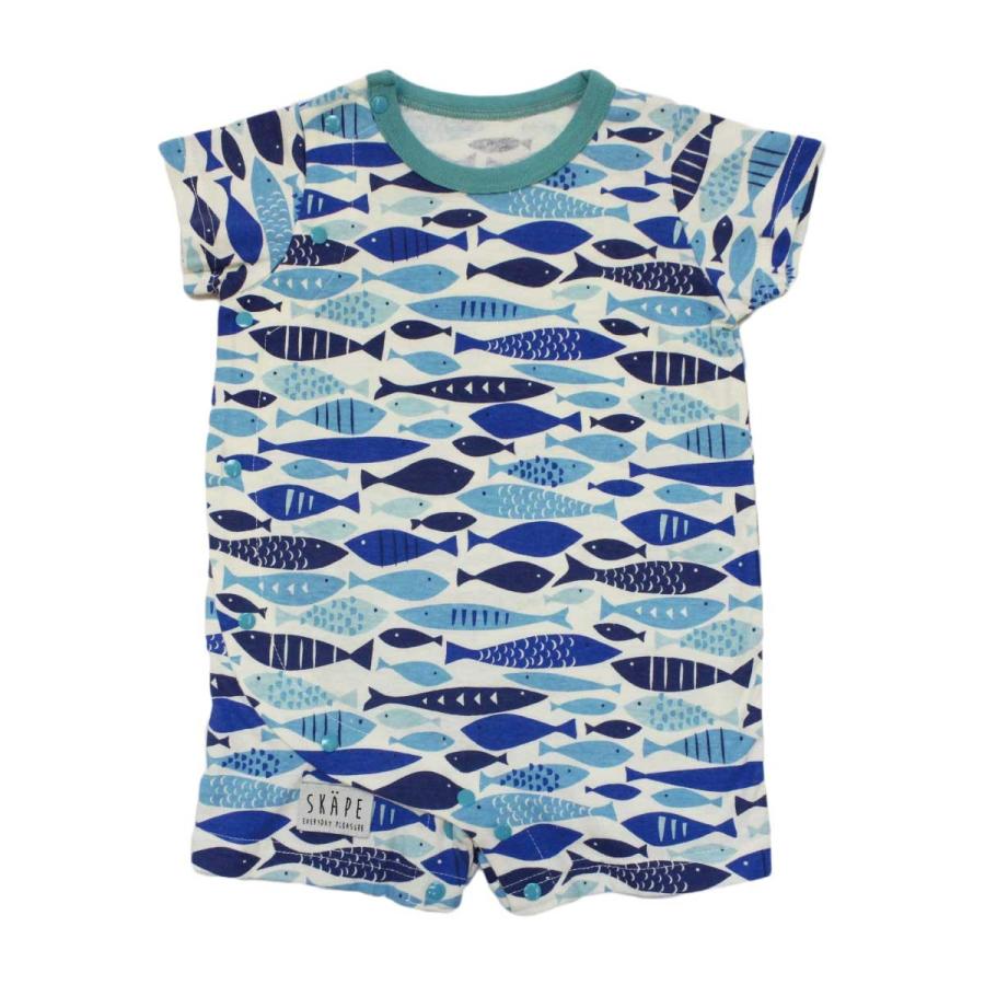 シュシュノン エスケープ Sishunon Skape 総柄ボーイズ 半袖ロンパース 男の子 70cm 80cm キャンディベア ヤフー店 通販 Yahoo ショッピング