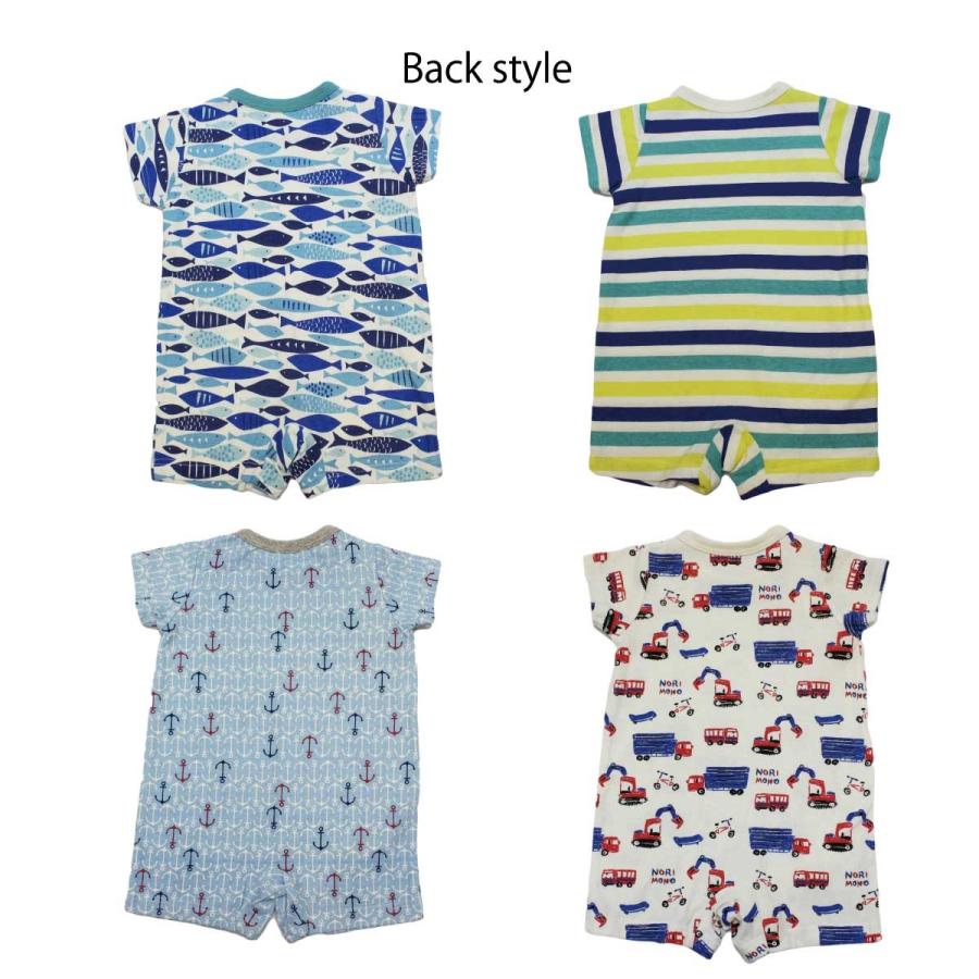 シュシュノン エスケープ Sishunon Skape 総柄ボーイズ 半袖ロンパース 男の子 70cm 80cm キャンディベア ヤフー店 通販 Yahoo ショッピング