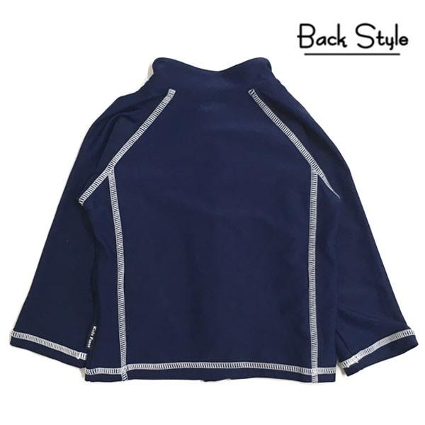 キッズフォーレ【Kids Foret】ラッシュガード（ブルー・ネイビー・ホワイト）（80cm〜100cm） |  | 04