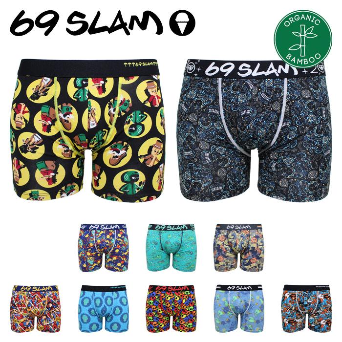 69SLAM（ロックスラム） ボクサーパンツ バンブーコットン メンズ 下着