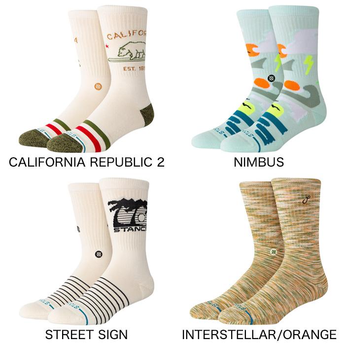 STANCE（スタンス） 新作追加 STANCE SOCKS ソックス クルー丈 ユニ