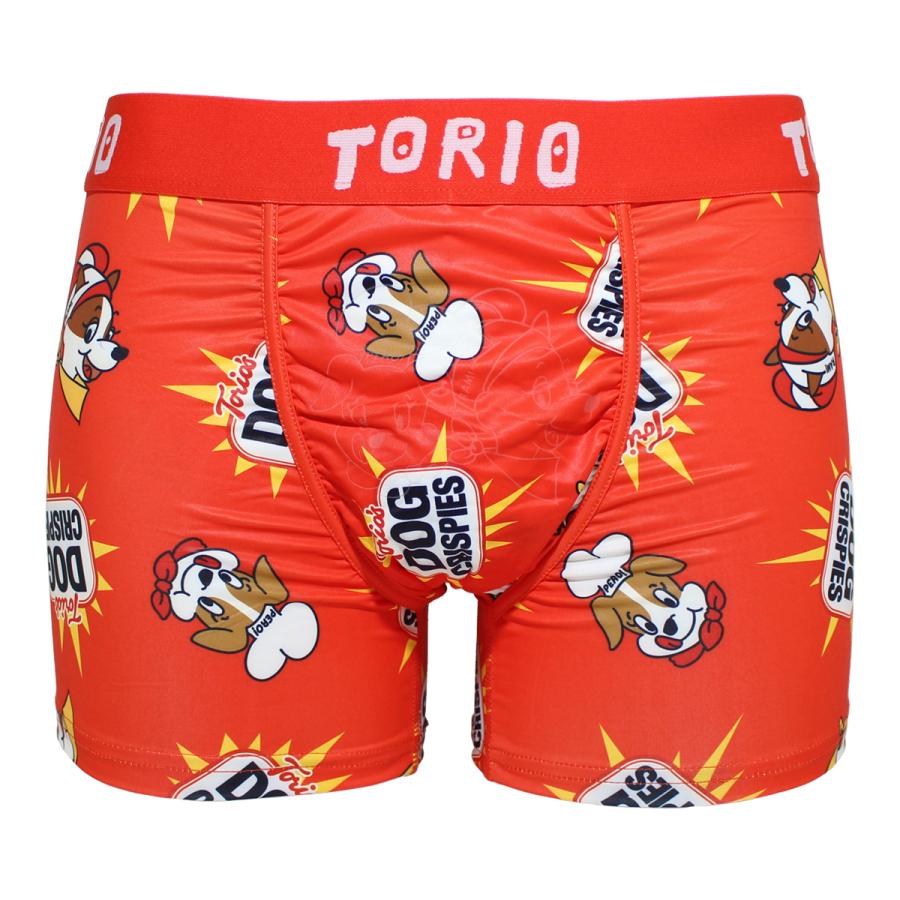 TORIO（トリオ） ボクサーパンツ ドッグクリスピーRED メンズ 下着