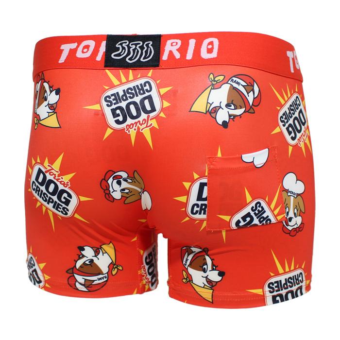 TORIO（トリオ） ボクサーパンツ ドッグクリスピー メンズ 下着