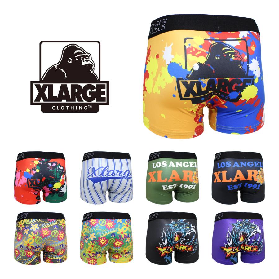 XLARGEパンツ (値下げ可能) XLARGE（エクストラ ラージ） ボクサーパンツ メンズ 派手 下着 X