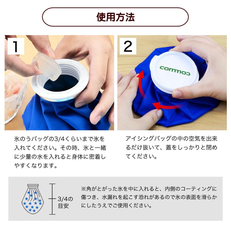 氷のうゴルフ 氷嚢 ひょうのう アイスバッグ m スポーツ 結露防止