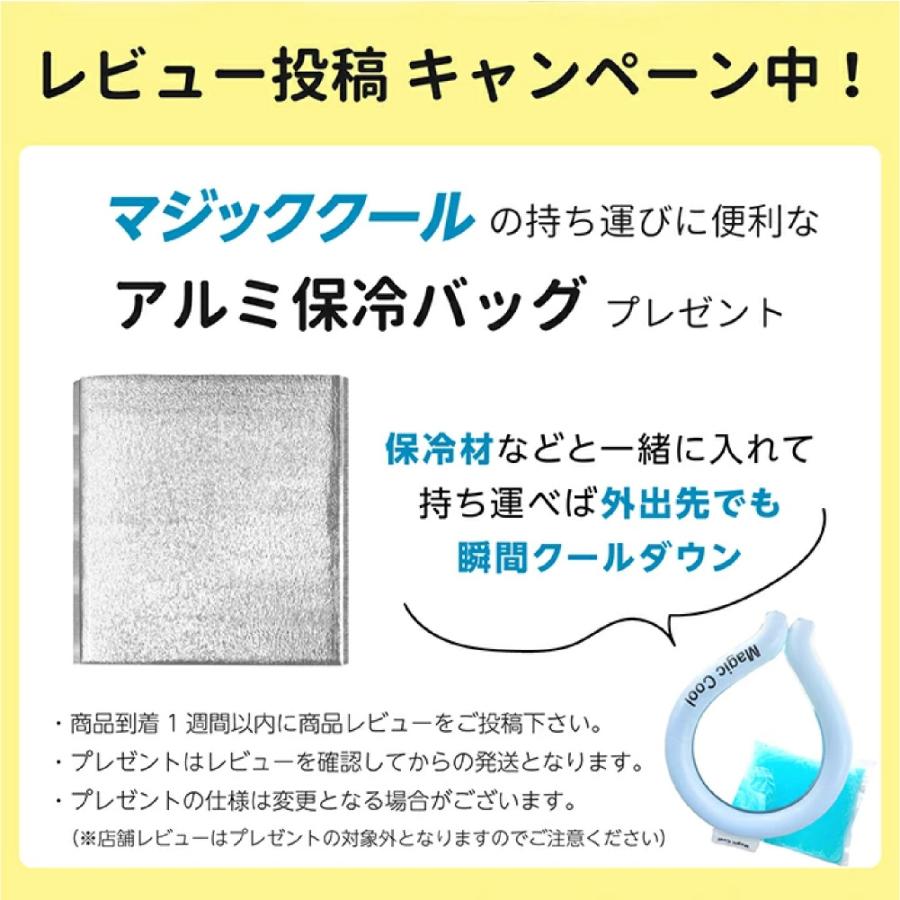 ネッククーラー 保冷剤 首 冷やし 暑さ対策グッズ マジッククール