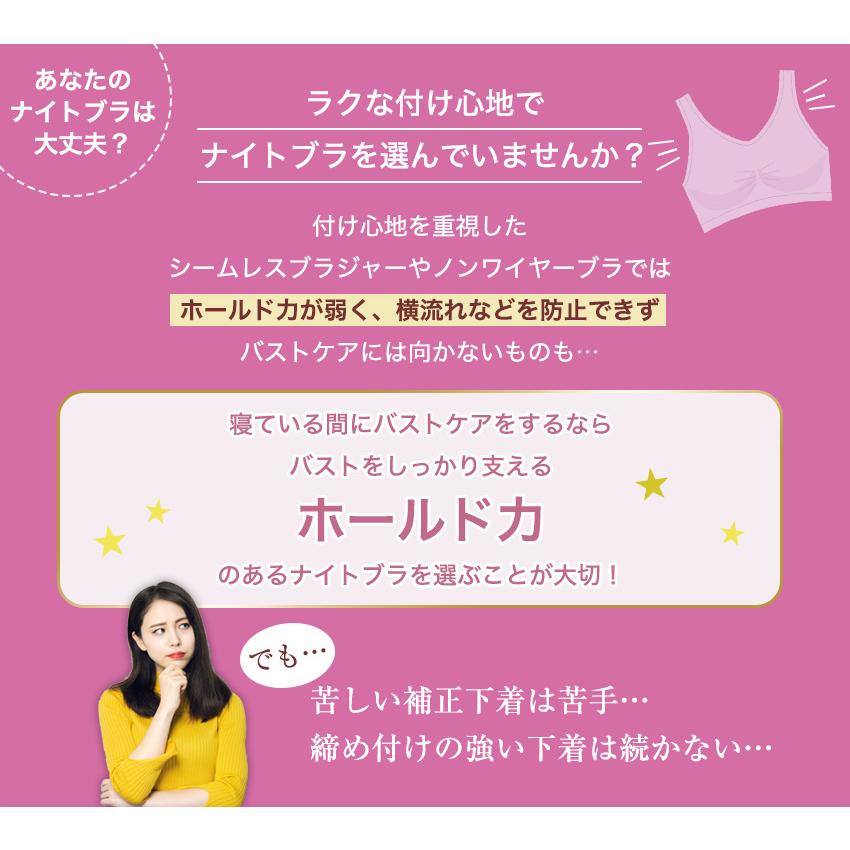 Iris Candy（アイリス キャンディ） ナイトブラ 大きいサイズ 綿