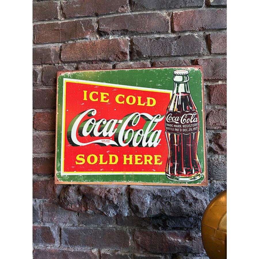 コカ コーラのブリキ看板 アイスコールド グリーン アメリカン雑貨 アメリカ雑貨 アメリカ雑貨通販キャンディタワー 通販 Yahoo ショッピング