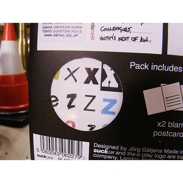 脅迫状みたいなレターセット ブラックメール アメリカン雑貨 アメリカ