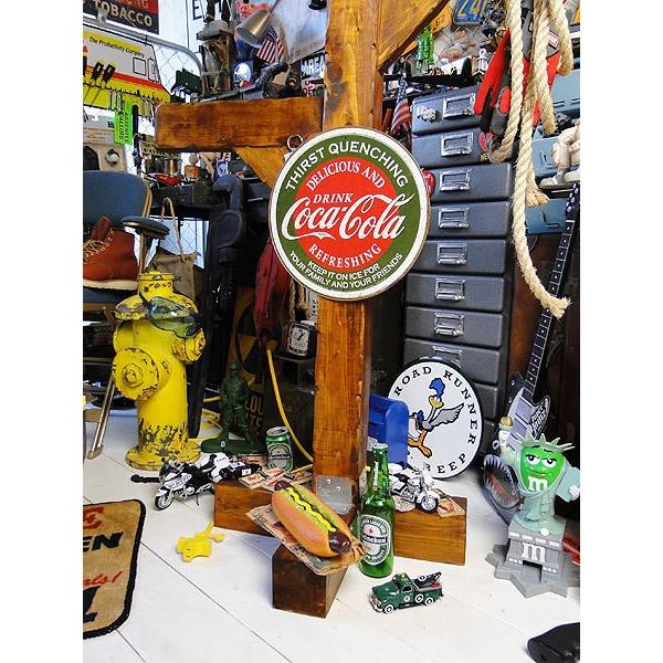 コカ・コーラ　ブリキ看板　（サースト・クエンチング）　■ アメリカン雑貨 アメリカ雑貨 | Coca Cola | 02