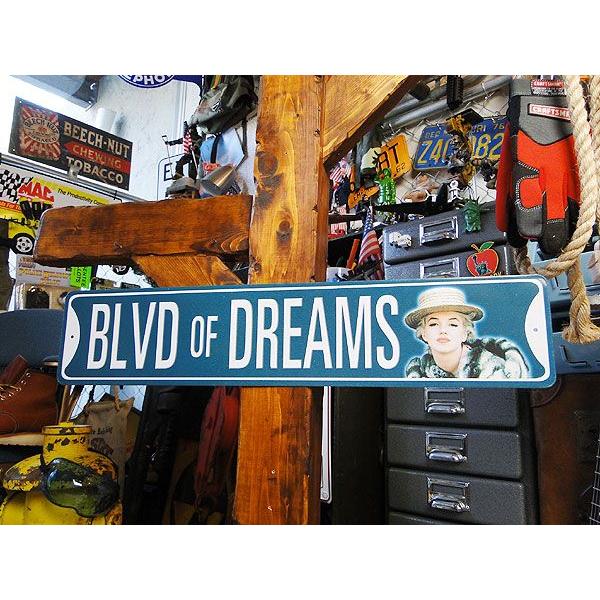 マリリン・モンロー　ストリートサイン　■ アメリカン雑貨 アメリカ雑貨 | 