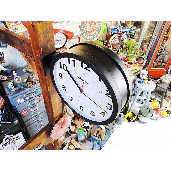 ダルトン　ダブルフェイスウォールクロック　Lサイズ　（ブラック）　■　アメリカン雑貨　アメリカ雑貨　DULTON | DULTON | 01