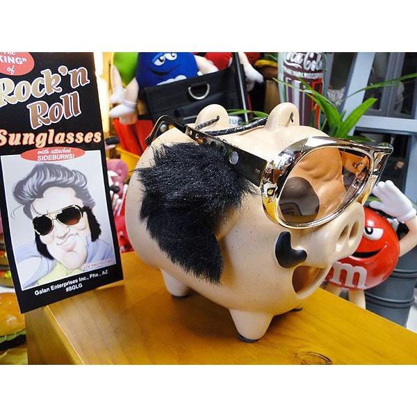 ロックンロールキング　サングラス　（もみあげ付き）　アメリカン雑貨　アメリカ雑貨 |  | 02