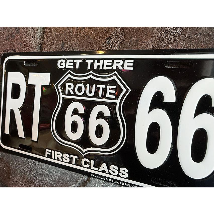 ルート66　ライセンスプレート　（RT66）　アメリカ雑貨　アメリカン雑貨 | アメリカン レトロ | 01