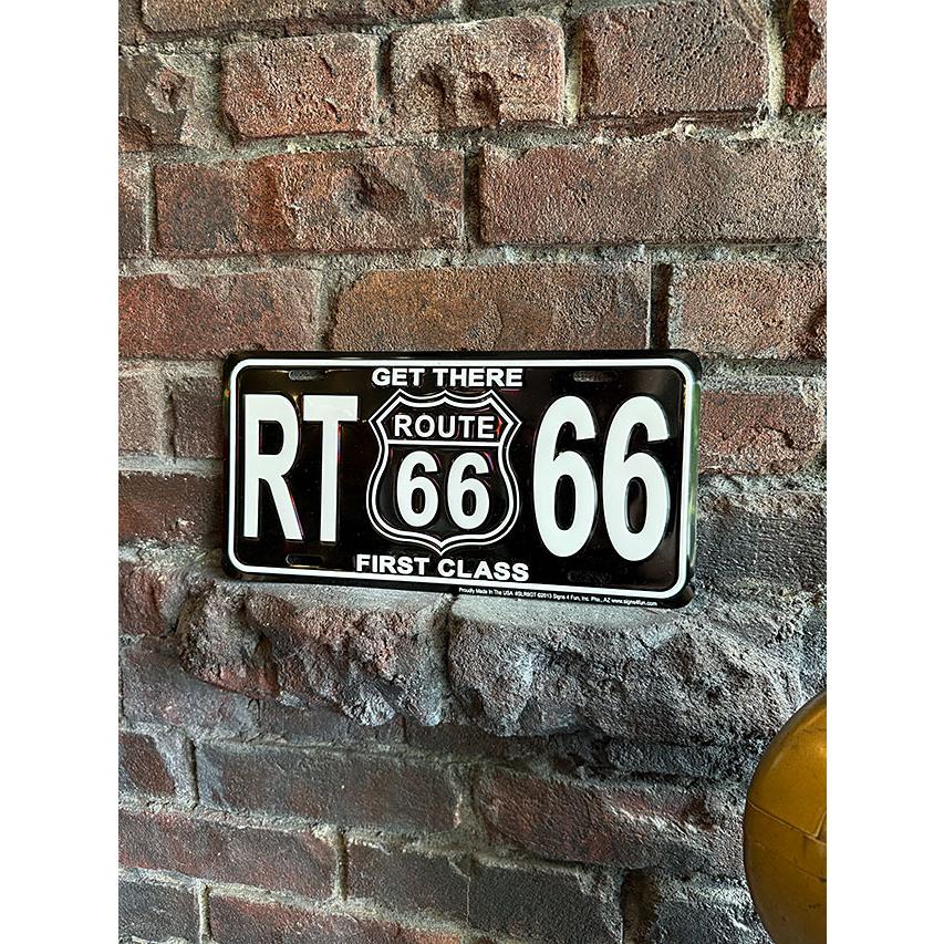 ルート66　ライセンスプレート　（RT66）　アメリカ雑貨　アメリカン雑貨 | アメリカン レトロ | 02