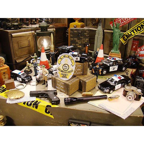 アメリカンポリス　ワッペン　（ロサンゼルス市警S.W.A.T）　アメリカ雑貨　アメリカン雑貨　アイロン　アメリカ　エンブレム　ロゴ 爆買 |  | 02