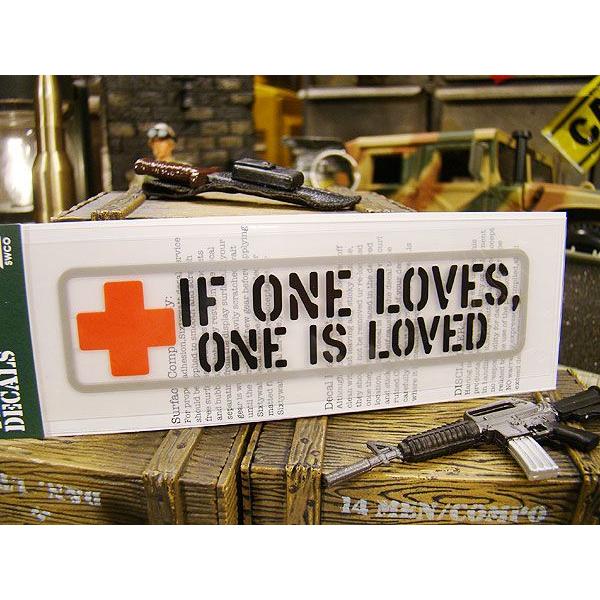 ことわざステンシル転写ステッカー　（思えば思われる）　アメリカ雑貨　アメリカン雑貨　車　シール　ブランド　おもしろ | アメリカン レトロ | 01