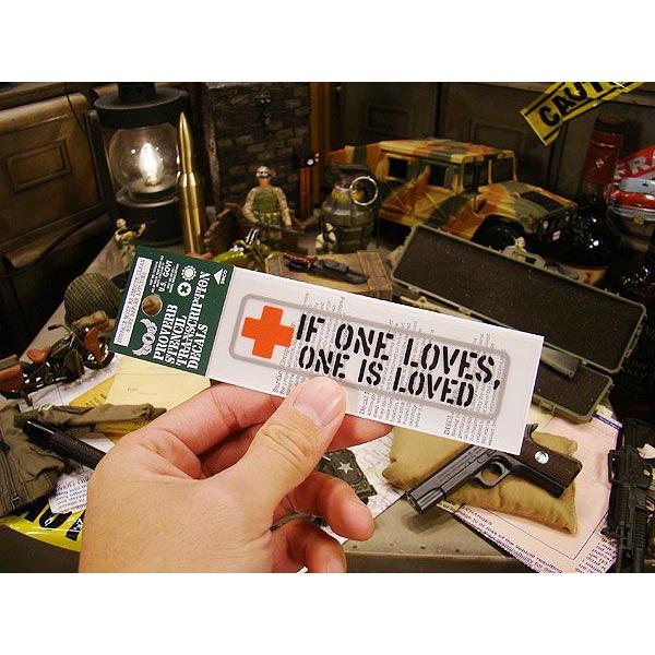 ことわざステンシル転写ステッカー　（思えば思われる）　アメリカ雑貨　アメリカン雑貨　車　シール　ブランド　おもしろ | アメリカン レトロ | 02