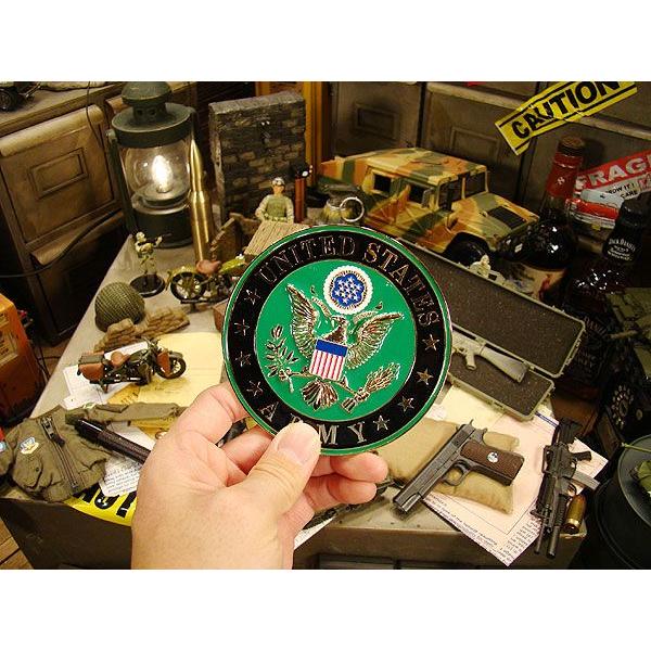 U.S.ミリタリーメダリオン　U.S.アーミー　（ラウンドタイプ）　アメリカ雑貨　アメリカン雑貨 |  | 02