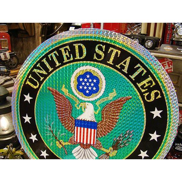 ミリタリープリズムステッカー　XLサイズ　（U.S.アーミー）　アメリカ雑貨　アメリカン雑貨　車　シール　ブランド |  | 01