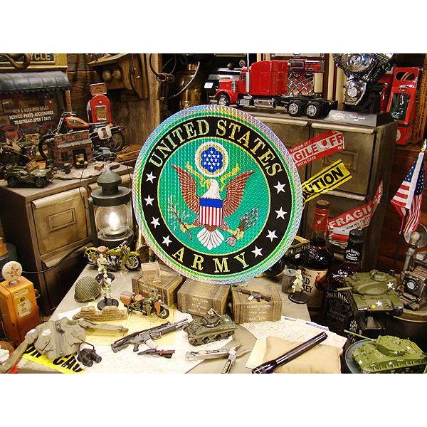 ミリタリープリズムステッカー　XLサイズ　（U.S.アーミー）　アメリカ雑貨　アメリカン雑貨　車　シール　ブランド |  | 03