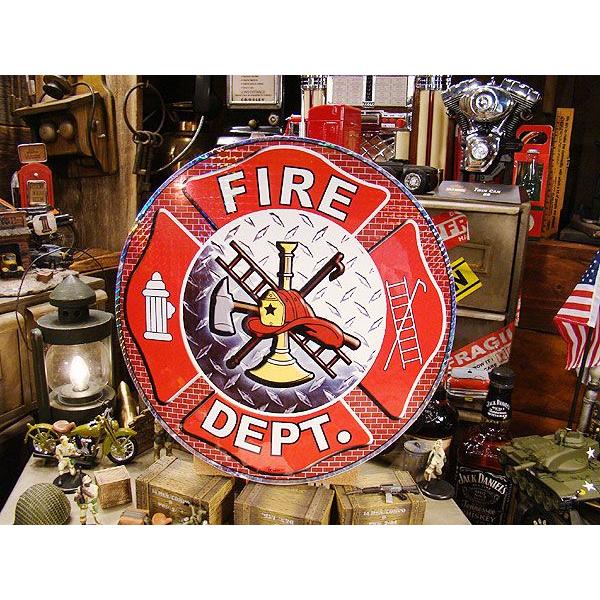ファイヤーデプト　ステッカー XLサイズ アメリカ雑貨 アメリカン雑貨 車 シール ブランド | 