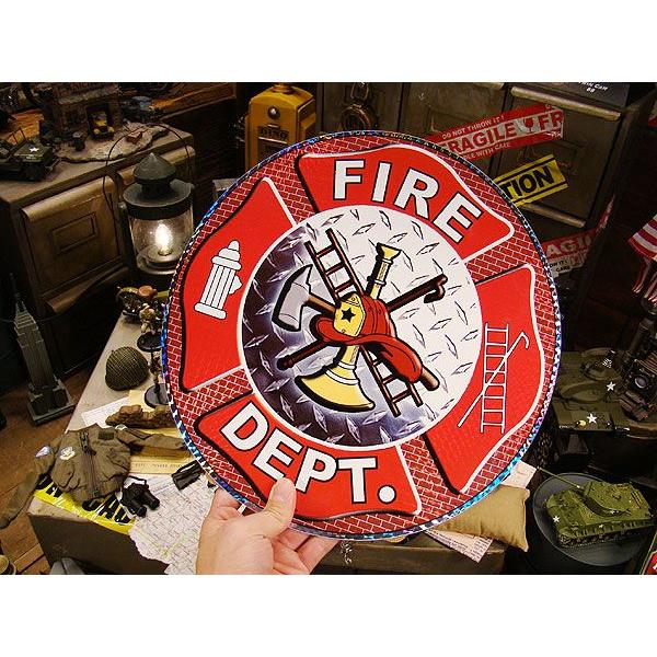 ファイヤーデプト　ステッカー XLサイズ アメリカ雑貨 アメリカン雑貨 車 シール ブランド |  | 02