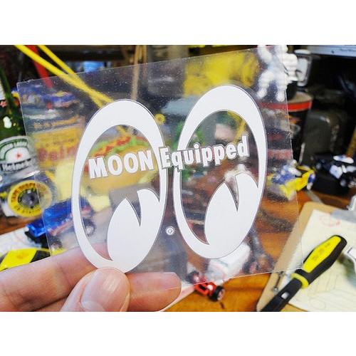 ムーンイクイップメント　アイシェープ抜きステッカー　（左向き）　アメリカ雑貨　アメリカン雑貨　車　シール　ブランド |  | 01