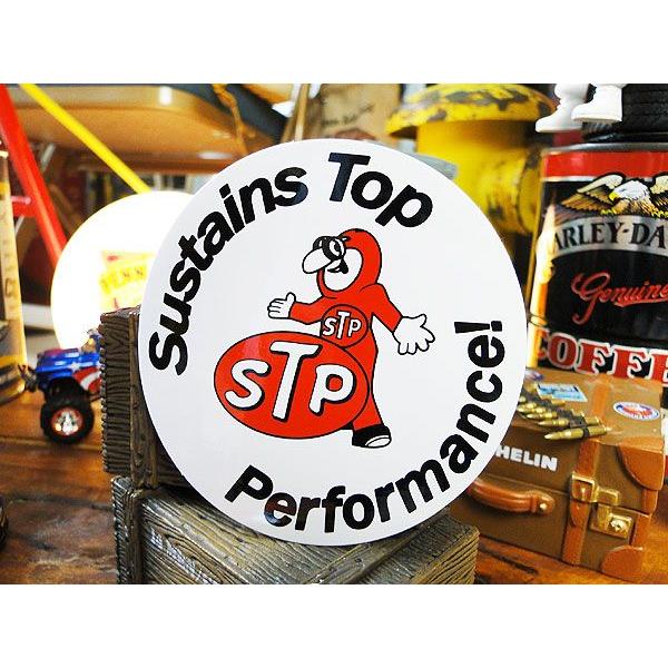 STP　ミニレーシングステッカー　（キャラクター）　アメリカン雑貨　アメリカ雑貨　車　シール　ブランド　おしゃれ　おもしろ　人気 | 