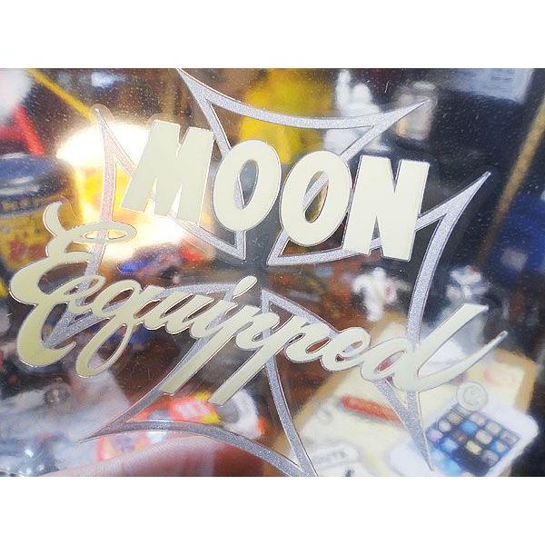 ムーン　イクイップド　抜きステッカー　（アイアンクロス/シルバー）　アメリカン雑貨 アメリカ雑貨　車　シール　ブランド |  | 01