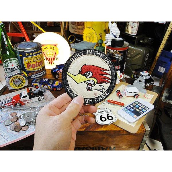クレイスミス　レーシングワッペン　（ラウンド・ホワイト）　アメリカ雑貨　アメリカン雑貨　アイロン　アメリカ　ロゴ　キャラクター |  | 02