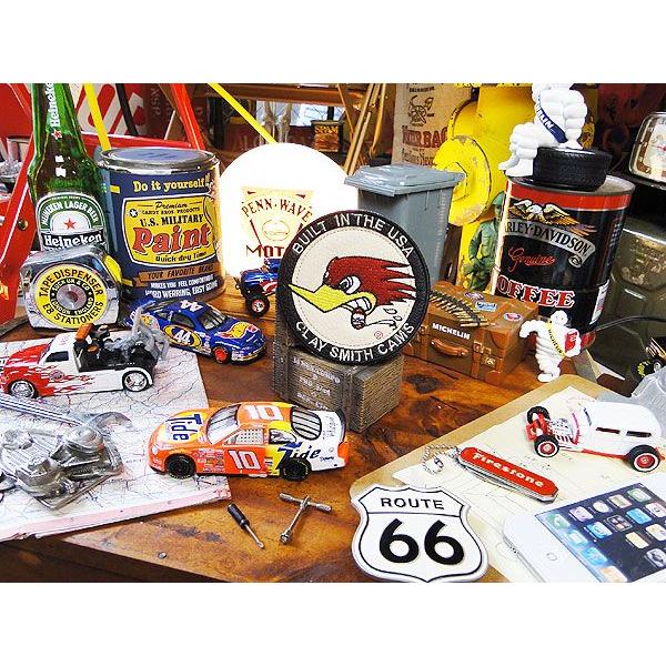 クレイスミス　レーシングワッペン　（ラウンド・ホワイト）　アメリカ雑貨　アメリカン雑貨　アイロン　アメリカ　ロゴ　キャラクター |  | 03